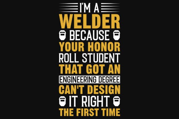 Download Welder Typography Tshirt Design - Premium Resources