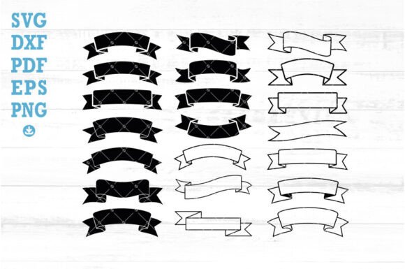 Download Ribbon Banners Svg Bundle, Banner Svg - Banners Collection