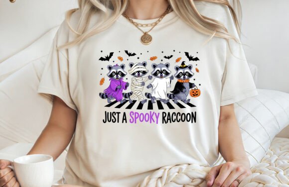 Download Just a Spooky Raccoon Halloween Shirt - Halloween shirt Collection