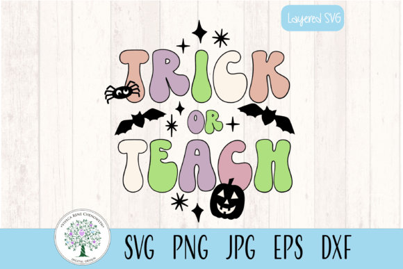 Download Retro Trick or Teach Halloween Shirt Svg - Halloween shirt Collection